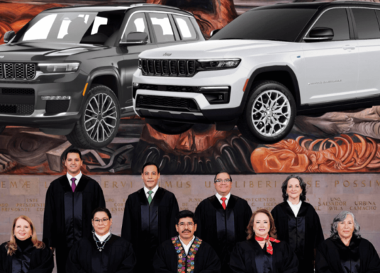 Ministros de la Corte devolverán camionetas de 1.7 mdp