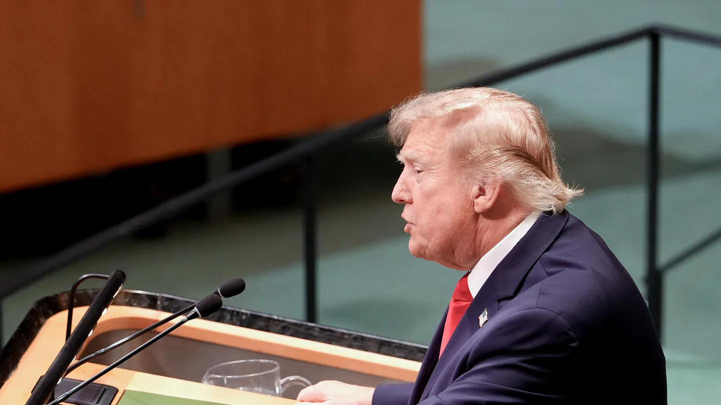 Trump acusa a México en la ONU de ser ‘epicentro’ del narco: ‘Es inaceptable que EU comparta su frontera’