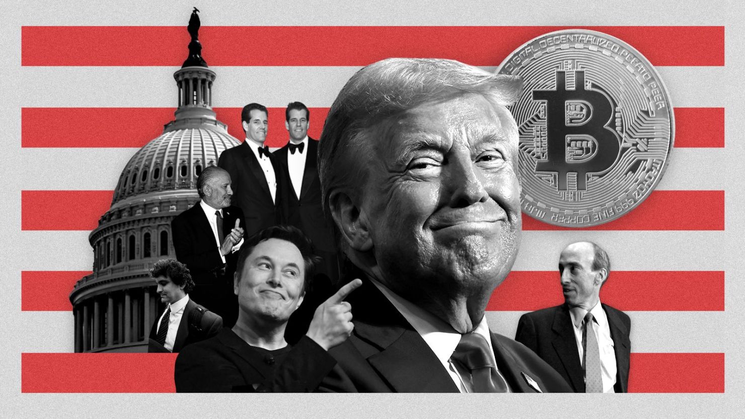 Industria de criptomonedas invierte 176 millones de dólares en elecciones de Estados Unidos